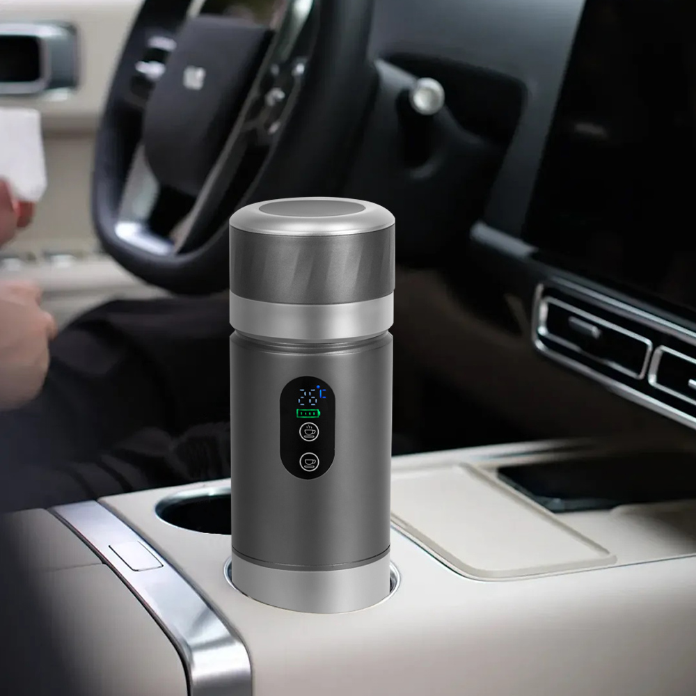 Coffee & Tea Haus - Machine à café expresso portable auto-chauffante