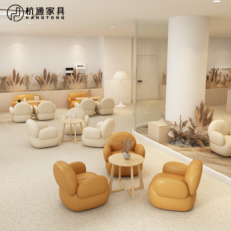 Coffee Tea Library - Ensemble table et chaises pour espaces