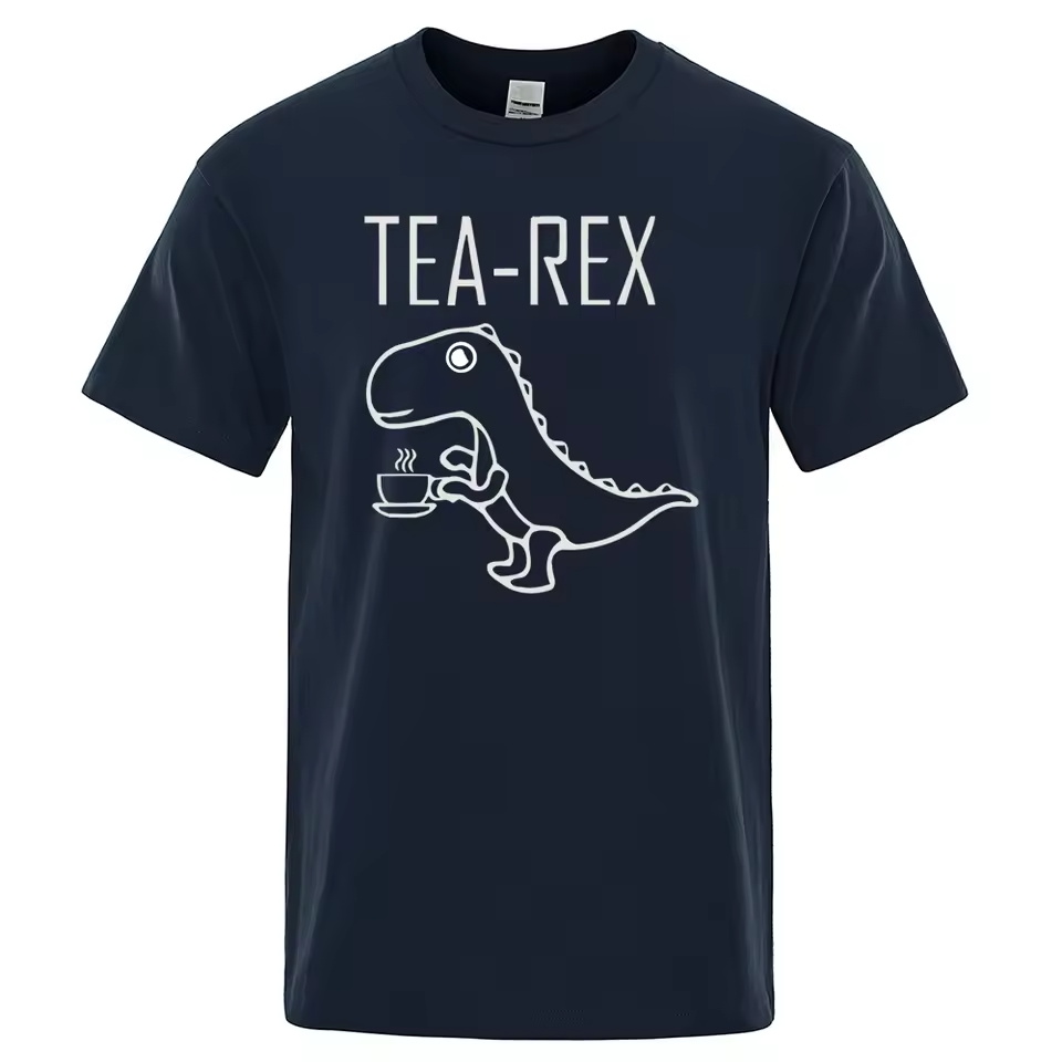 T And Tea Coffee - Hommes femmes T-Shirts thé Rex drôle
