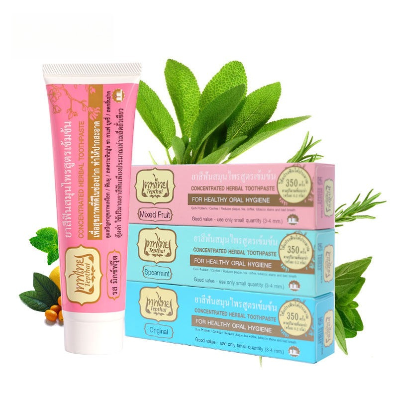 Coffee Tea Thai - Dentifrice concentré aux herbes traditionnelles thaïlandaises