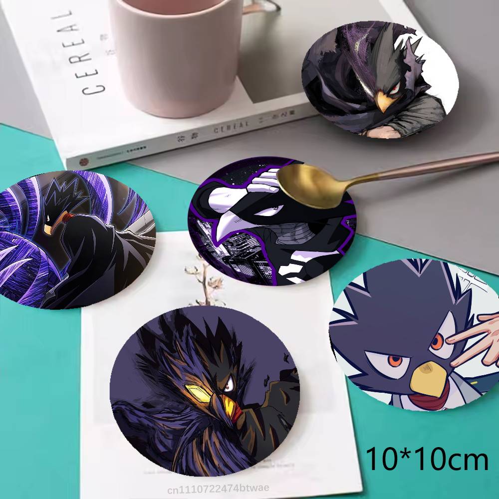 T And Tea Coffee - Sous-verre en bois MHA T-Tokoyami Fumikage,