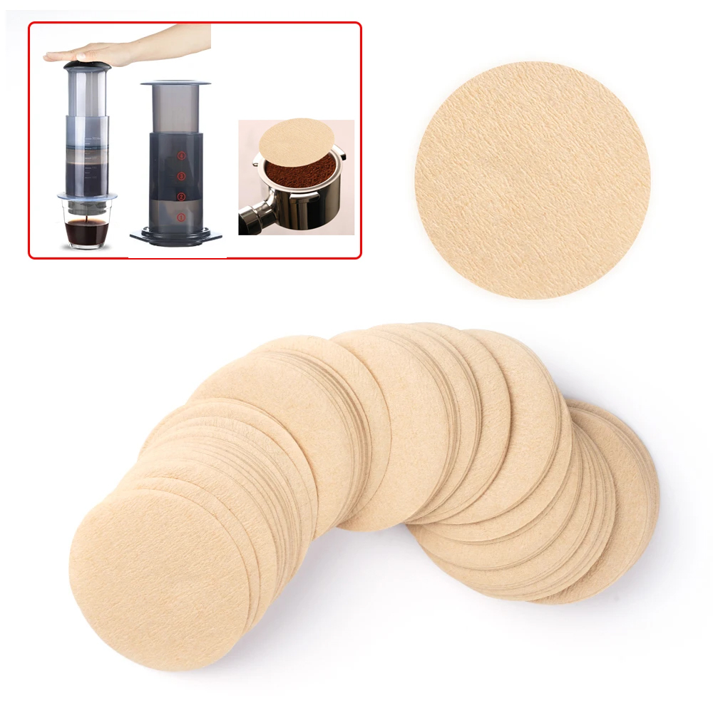 Aeropress Coffee Maker - Papier filtre à café 57mm/63mm, remplacement