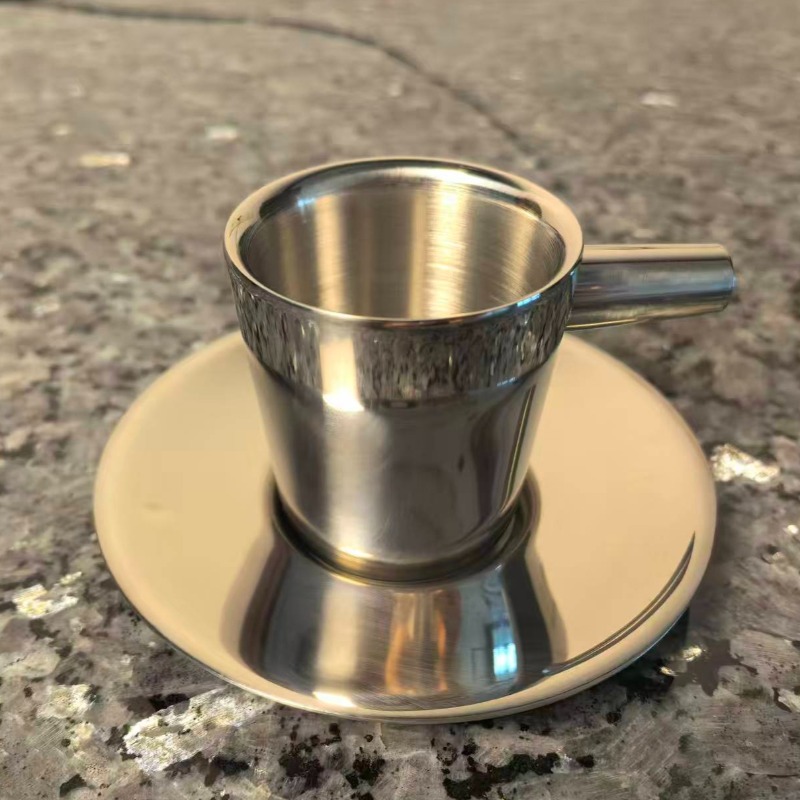 Espresso Cup Saucer - Lot de 2 tasses à café