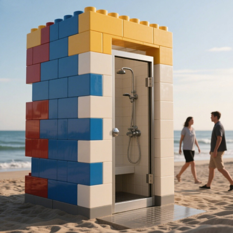 Coffee Tea Kiosk - Boutique créative en conteneur pour parc