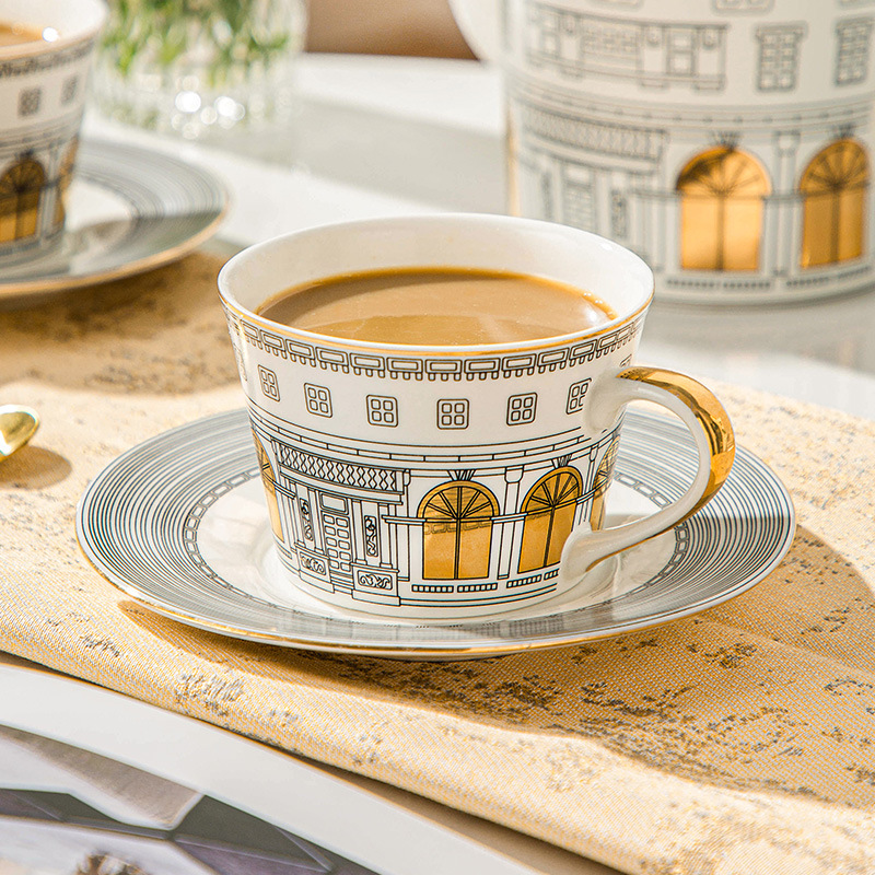 Espresso Cup Saucer - Tasse architecturale et tasse à café