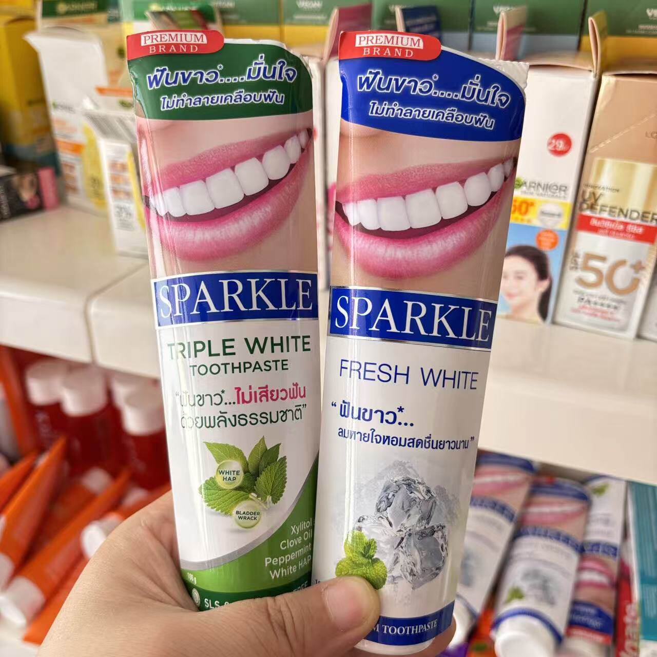 Coffee Tea Thai - Dentifrice Éclaircissant Thaïlandais pour Café et