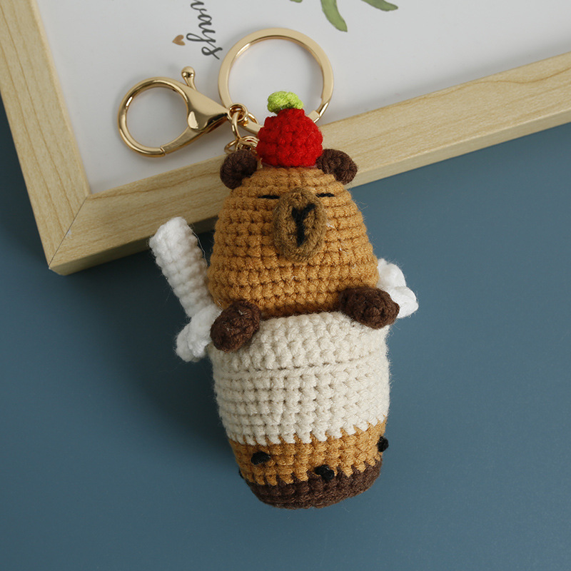 Porte-clés en crochet de la sé - Coffee Tea Knits avis et prix