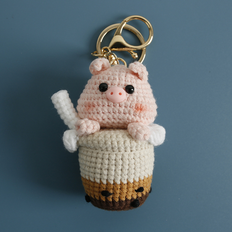 Porte-clés en crochet de la sé - Coffee Tea Knits avis et prix