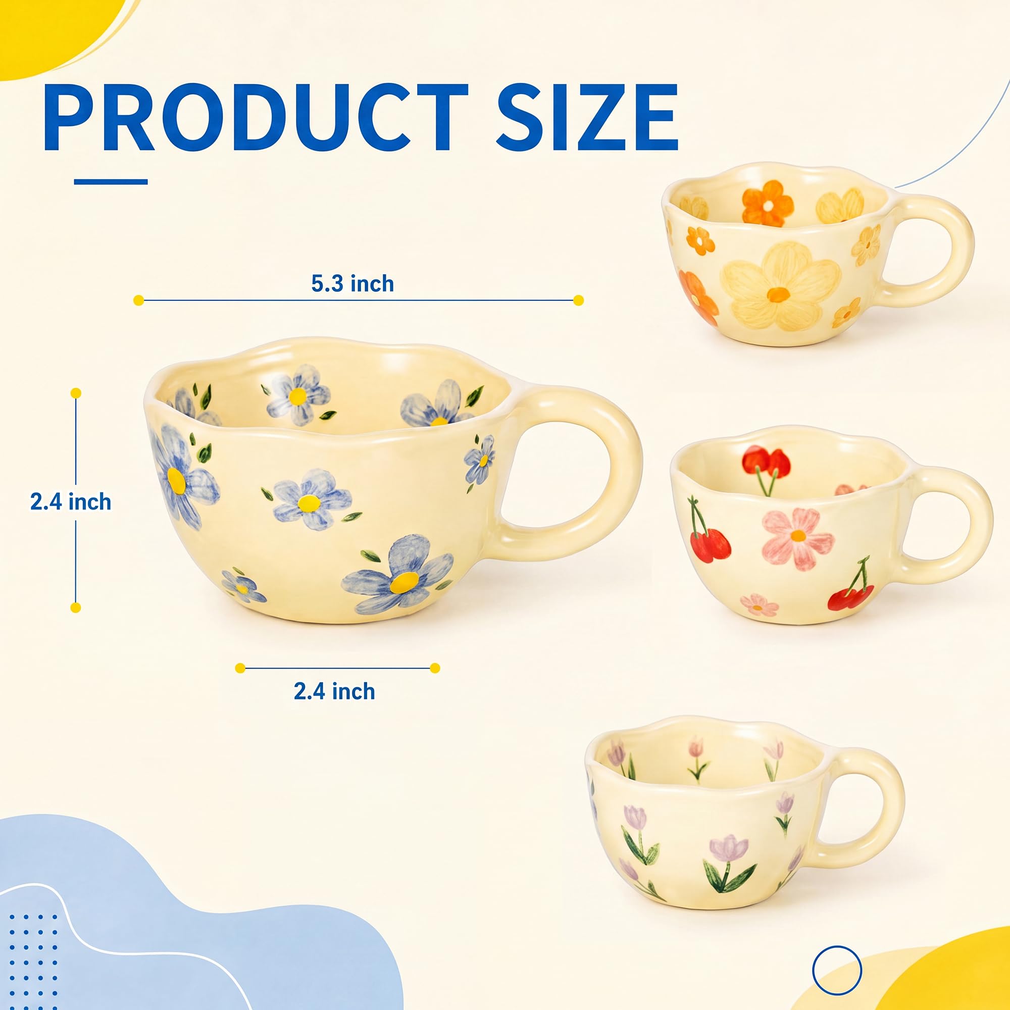 Lot de 4 tasses à café uniques - Coffee Tea Love avis et prix