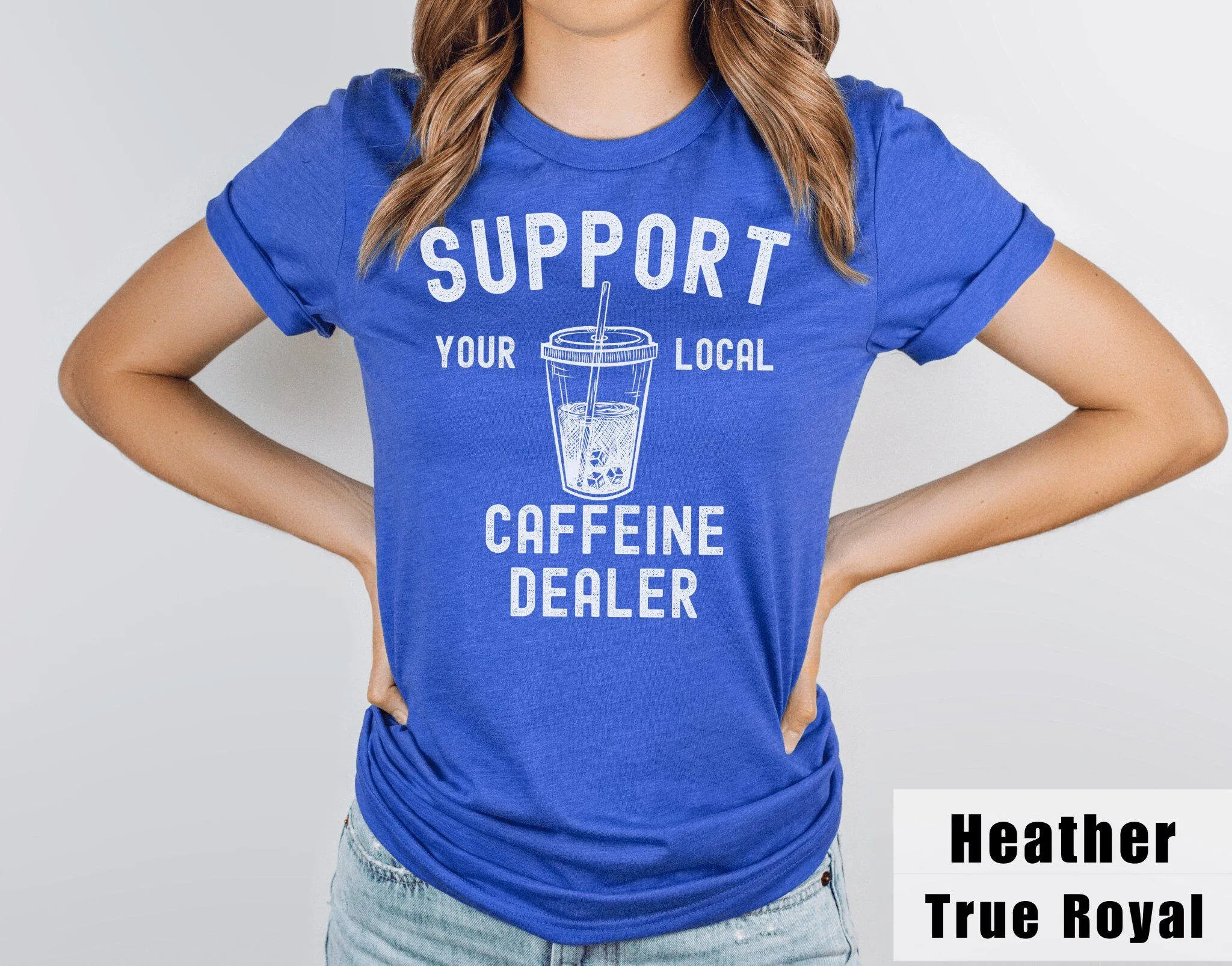 T-shirt café glacé : Soutenez  - Coffee Tea Knits avis et prix