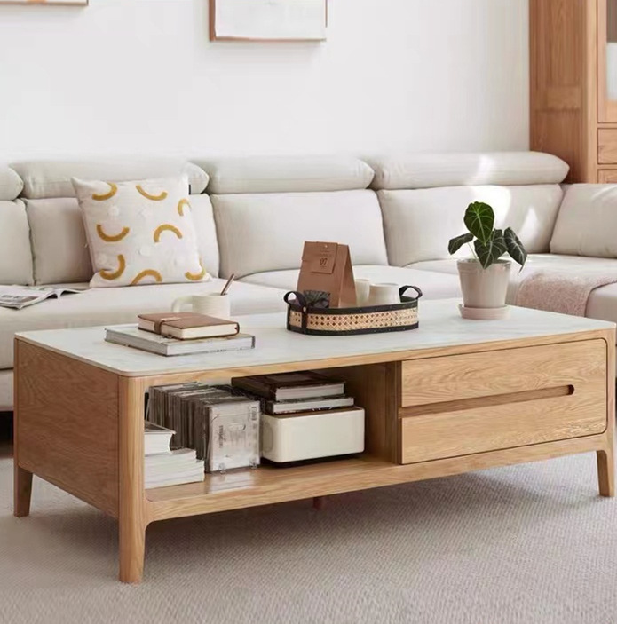 Table basse en bois massif ave - T And Tea Coffee avis et prix