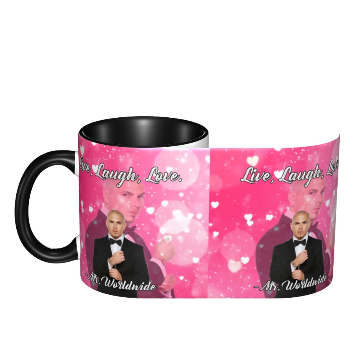 Tasse à café rose Mr World Day - Coffee Tea Love avis et prix