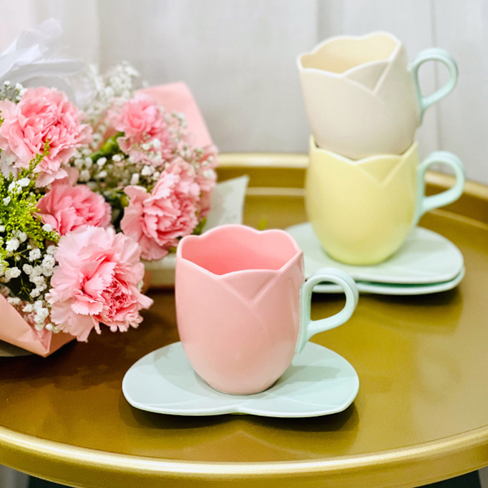 Tasse à café tulipe avec souco - Coffee Tea Love avis et prix
