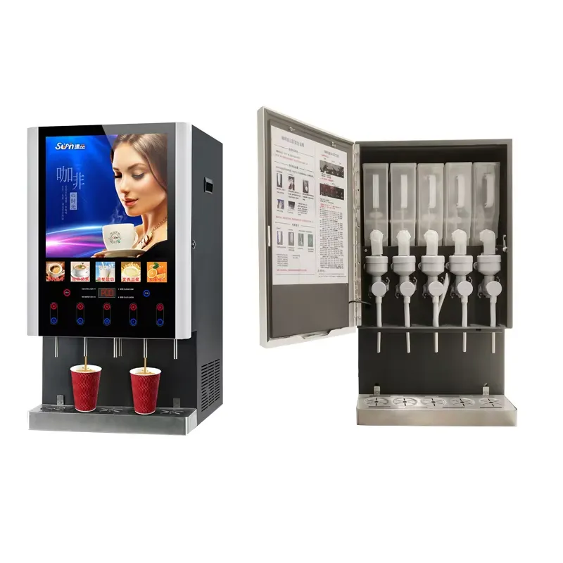 Distributeur automatique de ca - Coffee Tea Vending Machine For Office avis et prix