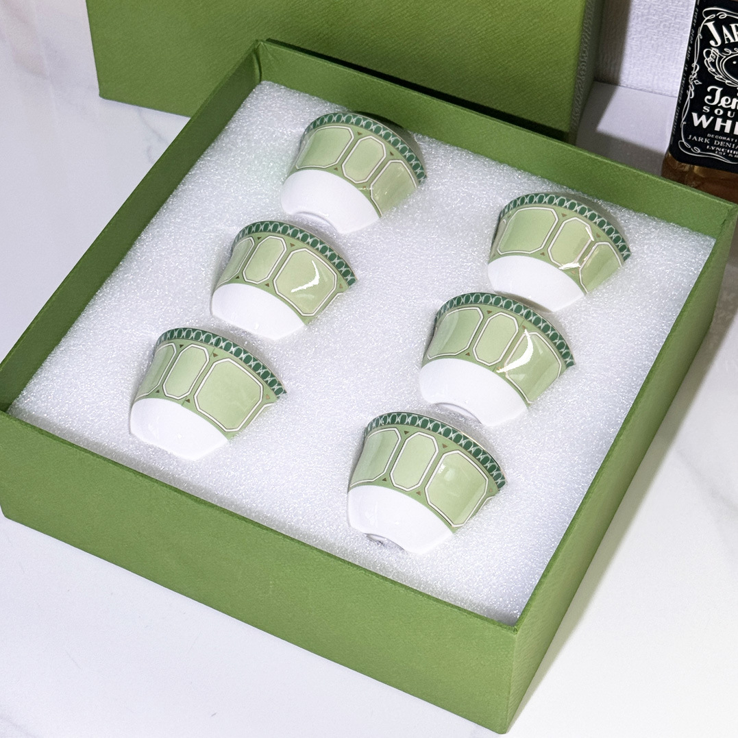 Ensemble de 12 tasses et souco - Espresso Cup Saucer avis et prix