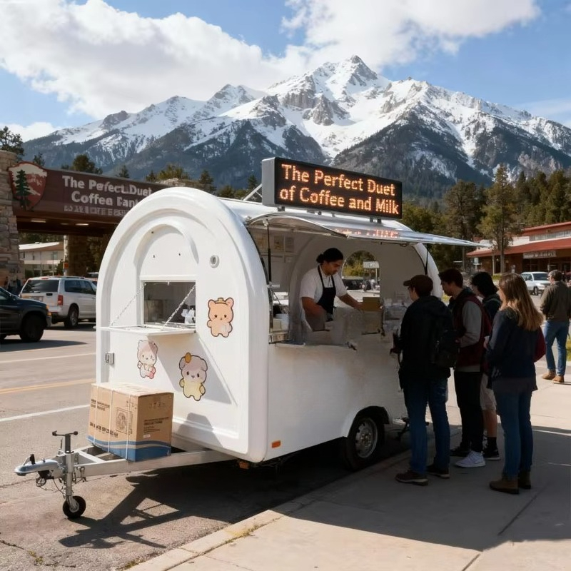 Kiosque Commercial Personnalis - Coffee Tea Kiosk avis et prix