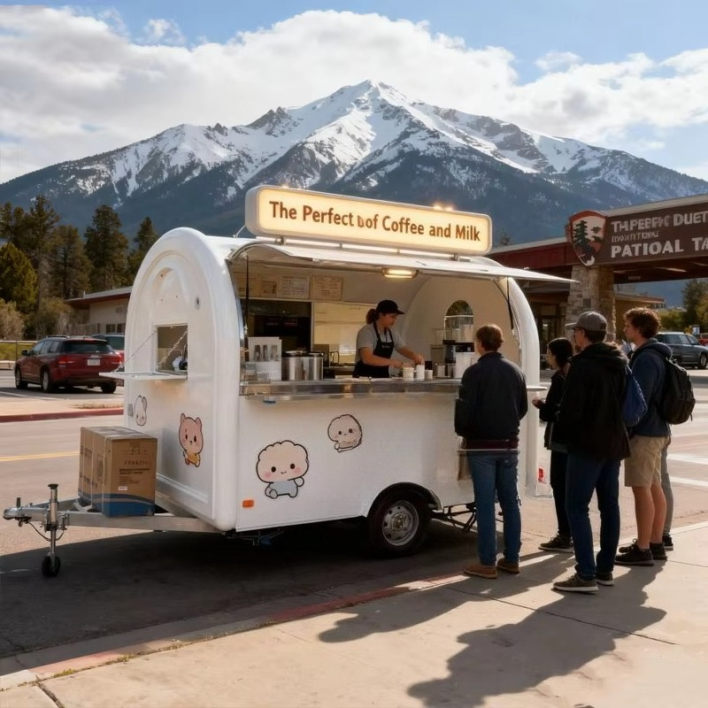 Kiosque Commercial Personnalis - Coffee Tea Kiosk avis et prix