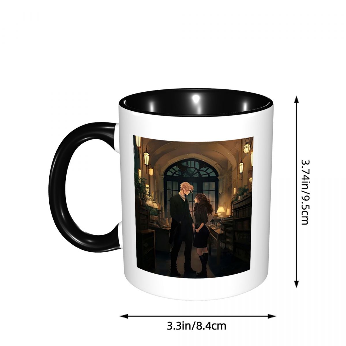 Dramione At The Library Mug –  - Coffee Tea Library avis et prix