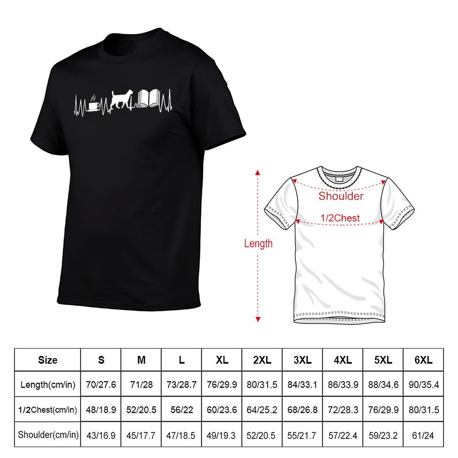 T-Shirt pour homme avec image  - Coffee Tea Knits avis et prix