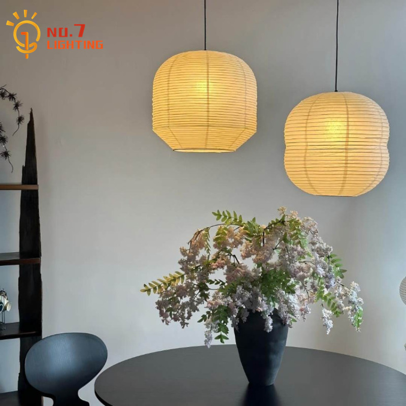 Lampe suspendue en papier de r - Coffee Tea Knits avis et prix