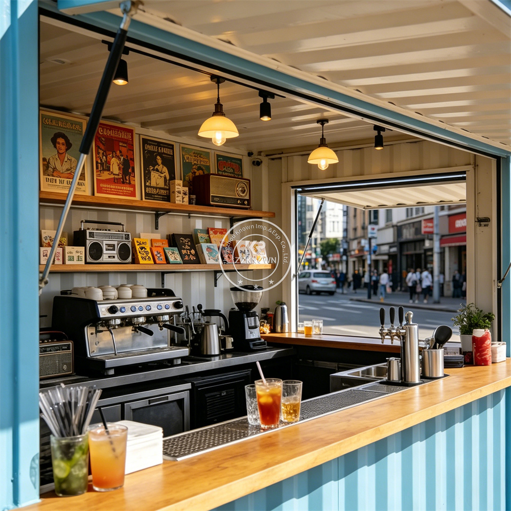 Conteneur de cuisine mobile, r - Coffee Tea Kiosk avis et prix