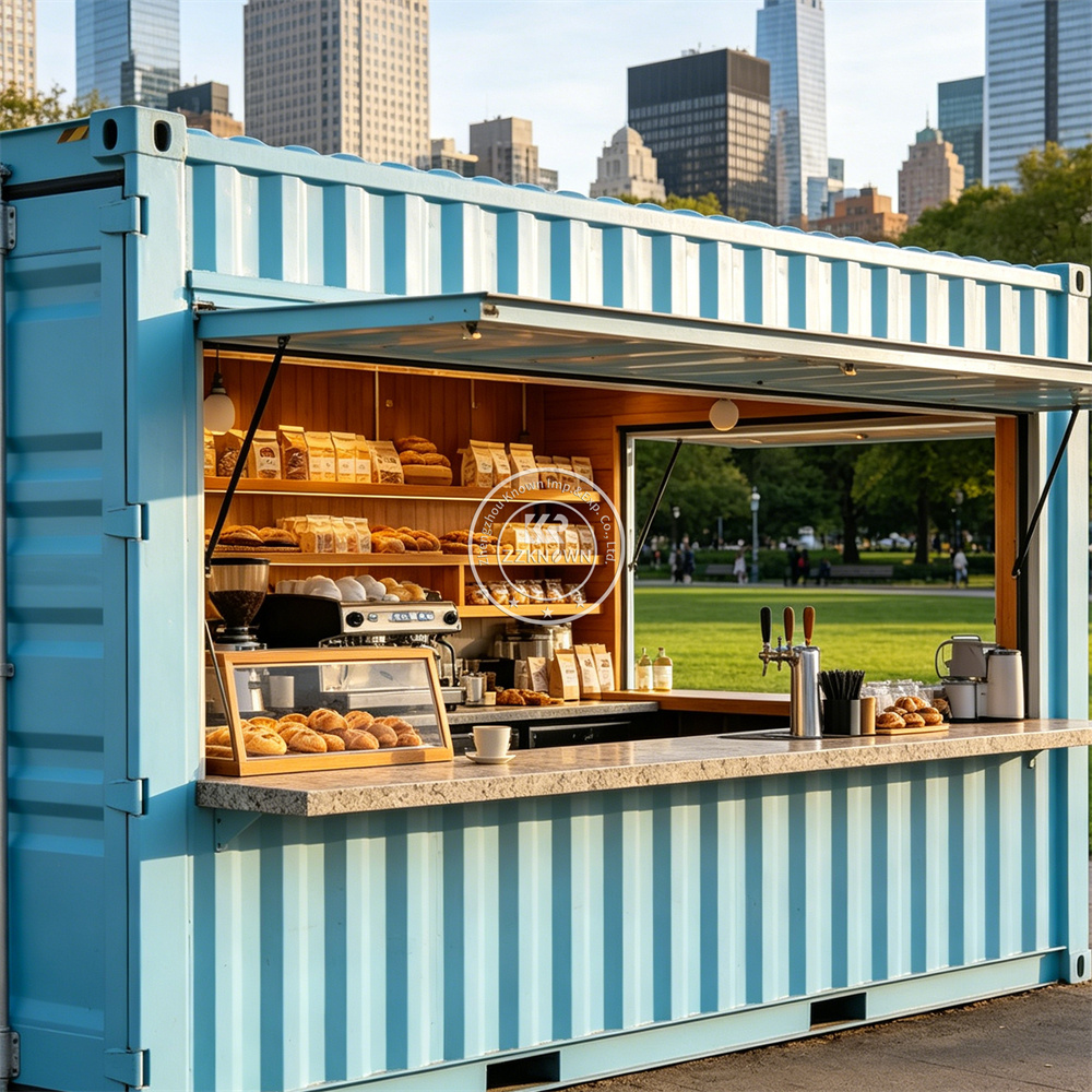 Restaurant mobile en conteneur - Coffee Tea Kiosk avis et prix