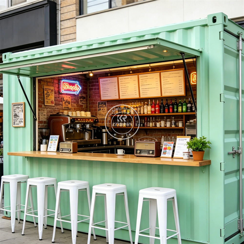 Restaurant mobile en conteneur - Coffee Tea Kiosk avis et prix