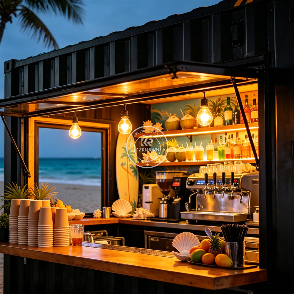 Bar en conteneur extérieur, bo - Coffee Tea Kiosk avis et prix