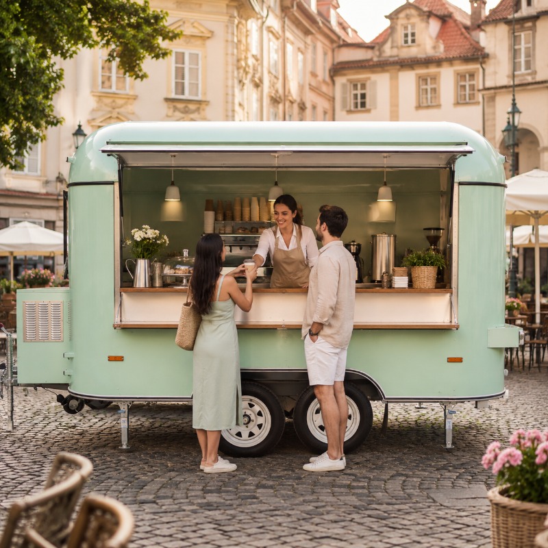 Chariot alimentaire commercial - Juice Tea Coffee avis et prix